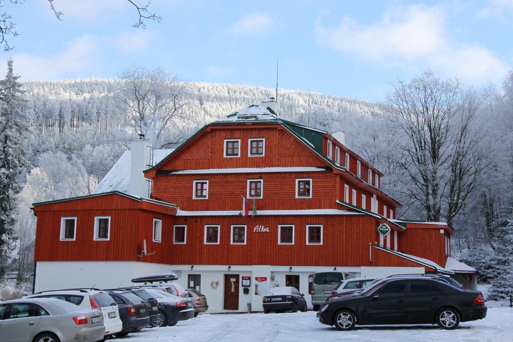 Hotel Alba Destne v Orlickych horach Exterior photo